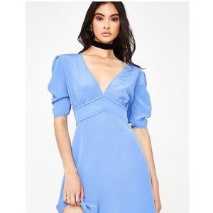 Selkie periwinkle beach house dress (RESERVED)